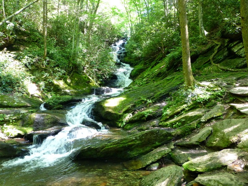 Waterfall Hikes Near Black Mountain, Marion and Old Fort